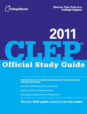 CLEP Official Study Guide 2011