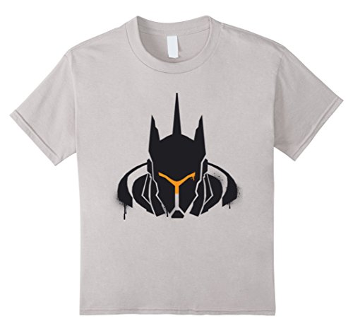 Kids Overwatch Reinhardt Vigilant Spray Tee Shirt 12 Silver