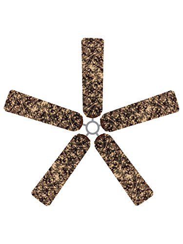 Algopix Similar Product 17 - Fan Blade Designs Digital Camo Ceiling