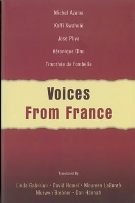 Voices from France: Five French Plays in Translation