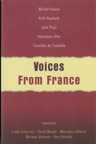 Voices from France: Five French Plays in Translation by Linda Gaboriau