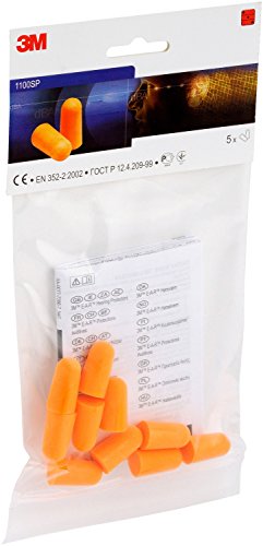 3M 1100 - Pack de 5 pares de tapones en...