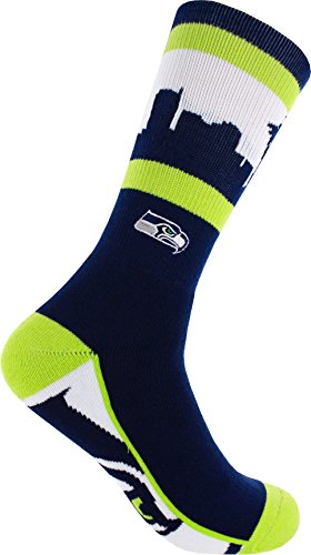 For Bare Feet NFL Skyline Zoom Promo Men's Socks