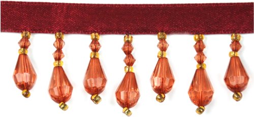 Algopix Similar Product 13 - Belagio Acyrlic Beaded Trim 15Yard