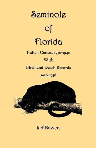 Seminole of Florida. Indian Census 1930-1940, with Birth and Death Records 1930-1938 by Jeff Bowen
