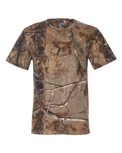 Code V 3980 Licensed Realtree Camouflage S-Sleeve T-Shirt