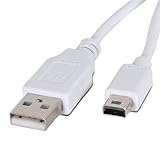 Fosmon Nintendo Wii U GamePad USB Charging Cable - 10ft (White)