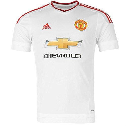 Adidas Manchester United 15/16 Away White Jersey
