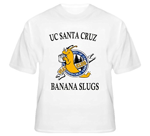 UCSC Santa Cruz Banana Slugs Classic Pulp Fiction John Travolta T Shirt