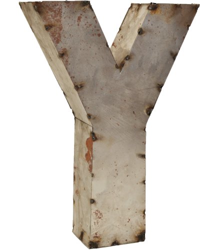 Algopix Similar Product 8 - Lucca Decor NY14 Recycled Metal