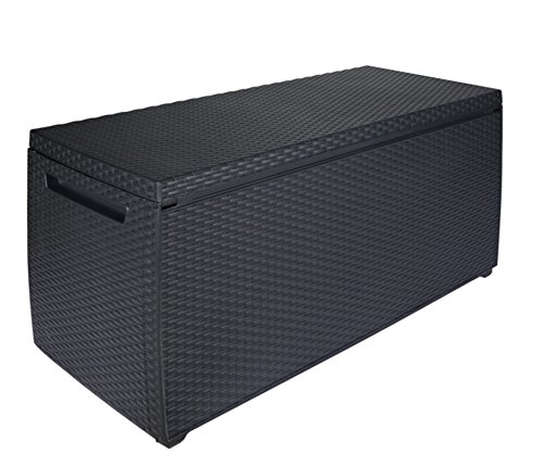 Keter Auflagen- und Universal Rattan Style Box Capri, 305 L, grau