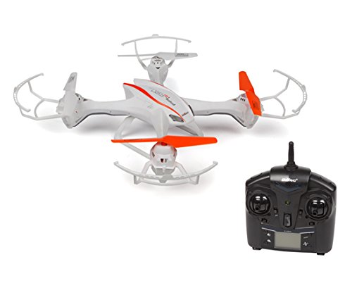 UDI U842 2.4Ghz 4 Channel 6 Axis Big UFO with HD Camera and Protection - White