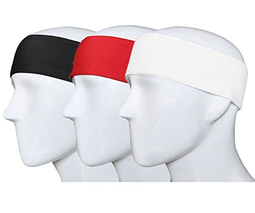 GoYonder Solid Sport Sweatbands (Set of 2 Colors)
