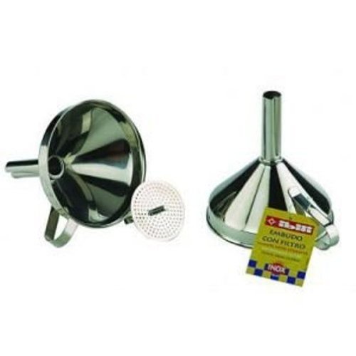 Algopix Similar Product 2 - IBILI 763800 Funnel with strainer s/s