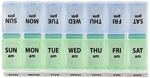 Twice a Day Removable Pill Organizer