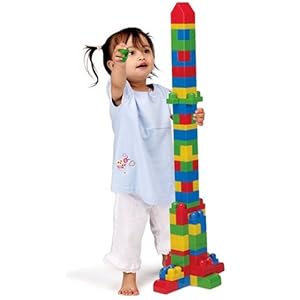 Mega Bloks 8138 - Bausteinbeutel, 120 Teile Primärfarben