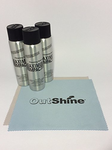 Maximum Impact Audio/Video Cleaning Kit - Solvents & Microfiber Cloths