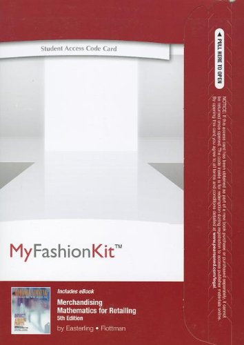 Merchandising Mathematics for Retailing Student Access Code Card (MyFashionKit (Access Codes)) by Cynthia R Easterling