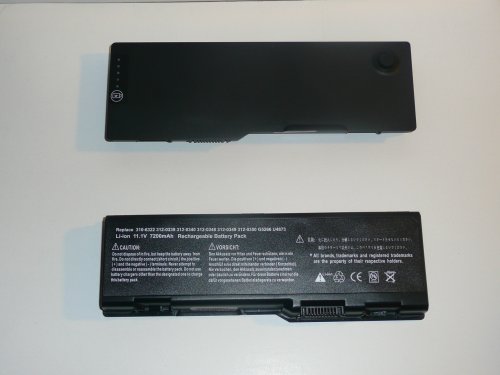 New 7200mAh (9-cell) 11.1V Lithium-ion battery for Dell Inspiron 6000
