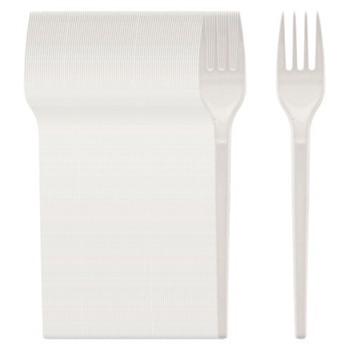 Algopix Similar Product 7 - Lightweight Plastic Cutlery Fork Box