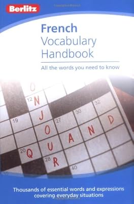 French Vocabulary Handbook (Handbooks) (English and French Edition)