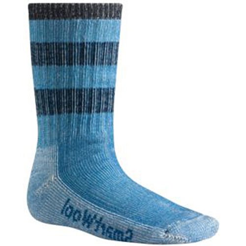 Smartwool Kids' Striped Hike Light Crew Socks