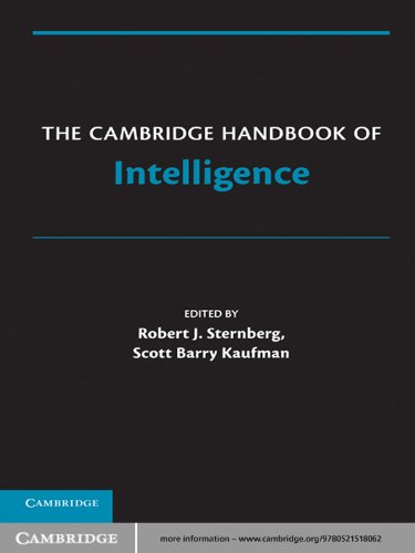 The Cambridge Handbook of Intelligence (Cambridge Handbooks in Psychology) by Robert J. Sternberg