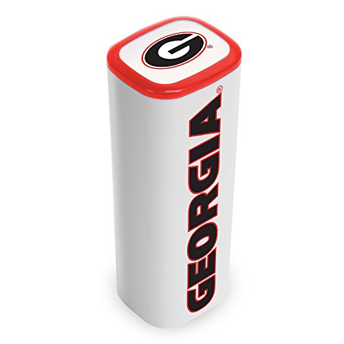 NCAA Georgia Bulldogs APU 2200JX USB Mobile Charger, White