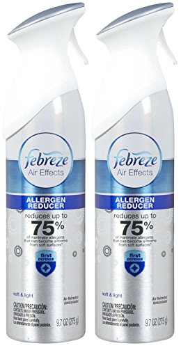 Febreze Air Effects Allergen Reducer Air Refresher - Soft & Light - 9.7 oz - 2 pk
