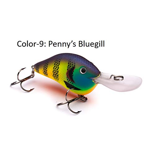 Algopix Similar Product 4 - Vexan PB8 Bass Crankbait Fishing Lure