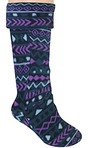 Capelli New York Ladies Aztec Fleece Short Rainboot Liner