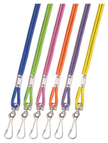 Champion Sports Champion Neon Nylon Whistle Lanyards (12 Per Card)