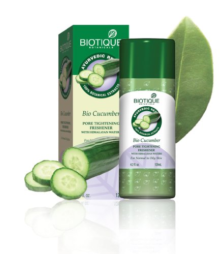 Biotique Bio Cucumber Pore Tightening Toner with Himalayan Waters for Normal to Oily Skin, 120ml Buy Biotique Bio Cucumber Pore Tightening Toner with Himalayan Waters for Normal to Oily Skin, 120ml from Amazon.in!
