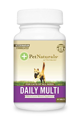 Pet Natural's of Vermont 60 Count Multivitamin Formula Tablets for Cats