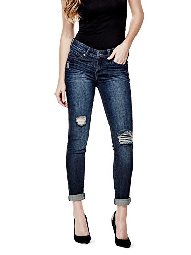 G by GUESS Women's Cailin Distressed Skinny Jeans