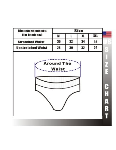 

Mens Soft & Comfortable Dri-Fit Bikini Brief Swim Trunks
