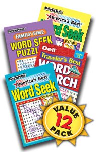 Best Word Seek Puzzle-12 Pack