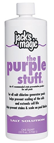 Jack's Magic The Purple Stuff Pool Stain and Scale Preventer - 2 x 1 Quarts