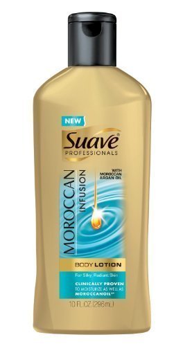 Suave Professionals Moroccan Infusion - Body Lotion - For Silky, Radiant Skin - Net Wt. 10 FL OZ (296 mL) Each - Pack of 2