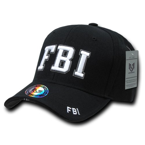 Rapid Dominance Unisex Adult Deluxe Embroidered Law Enforcement Caps - FBI