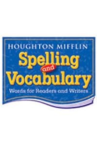 Houghton Mifflin Spelling and Vocabulary: Student Book (consumable) Grade 5 1998