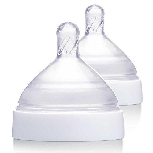 Born Free, Breeze, Silicone Nipples, Y-Cut, 6m+, 2 Pack - 2pc