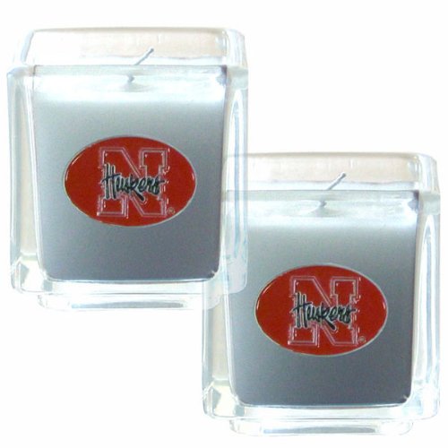 

NCAA Nebraska Cornhuskers Candle Set