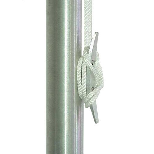 

Architectural 45 Foot 8"x3-1/2"x.188" Clear Finish Flagpole