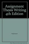 Assignment Thesis Writing 4th Edition