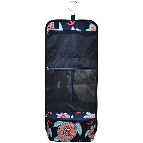 Ocean Themed Prints NGIL Toiletry Cosmetic Jewelry Organizer Travel Pouch