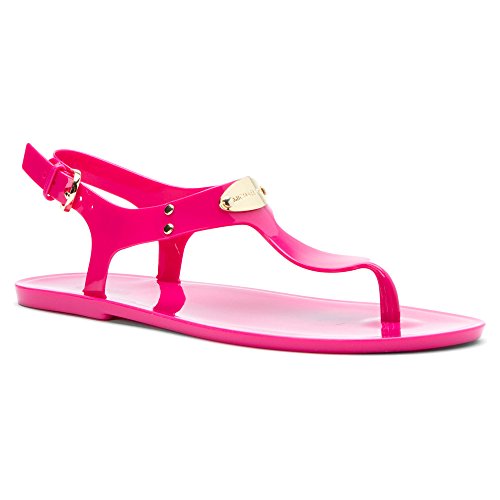 MICHAEL Michael Kors Women's MK Plate Jelly Sandal Sandals