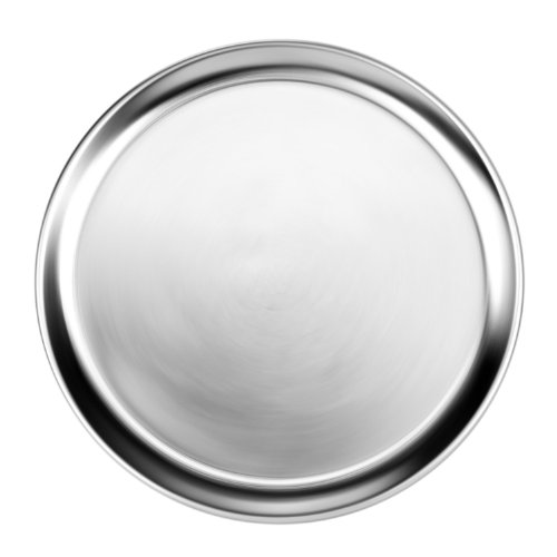 

New Star Foodservice 50530 Aluminum Wide Rim Pizza Tray, 14" (Pack of 12)