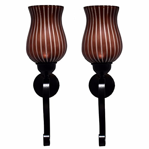 Algopix Similar Product 1 - Benzara Radiant 2 Piece Glass  Metal