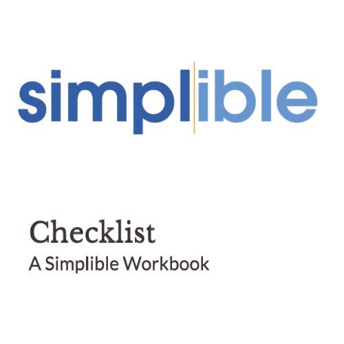 Checklist: A Simplible Workbook (Simplible Workbooks) by Brad Luffy